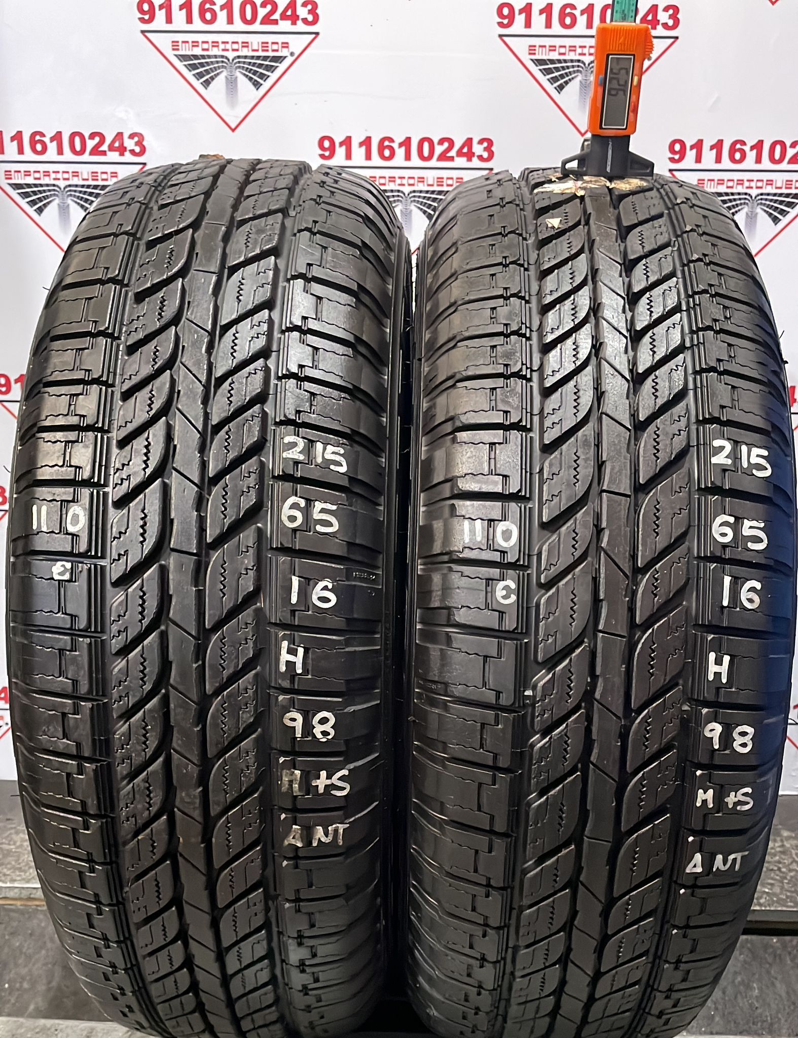 MICHELIN SYNCHRONE USADO M+S 215/65 R16 98 H
